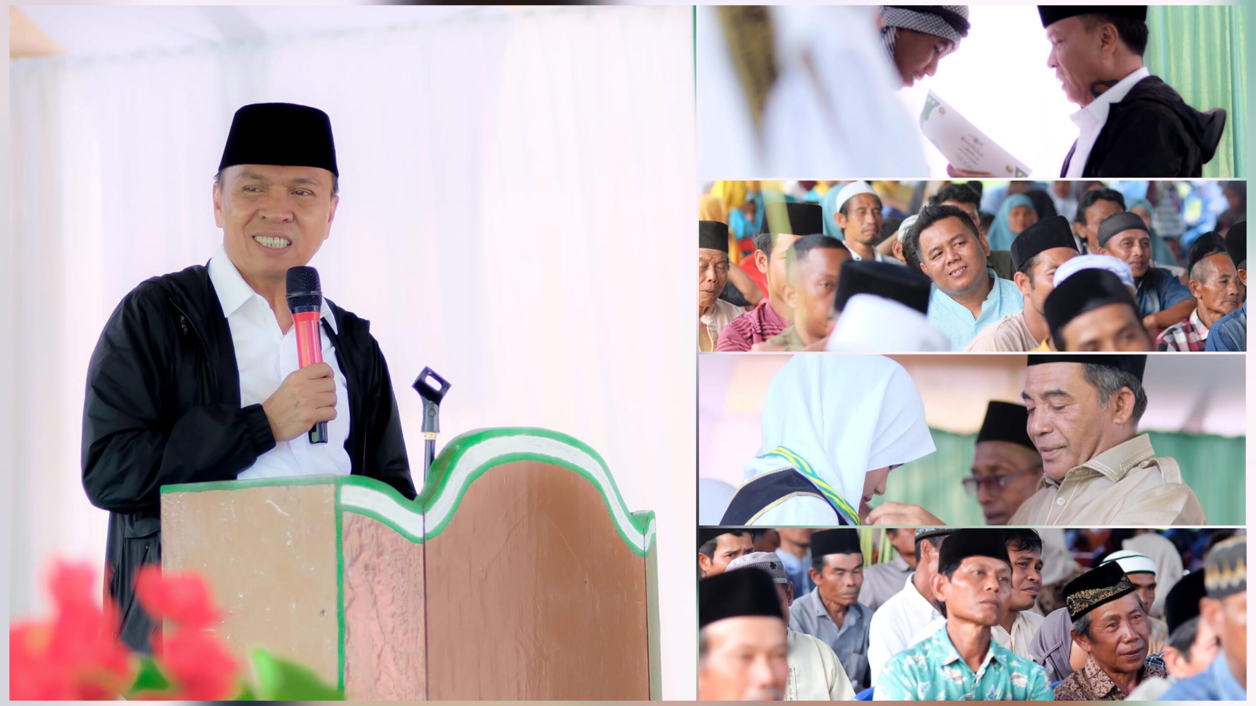 Bupati dan Wakil Bupati Halteng Hadir: Keberkahan Maulid Nabi dan Tasyakuran Khotmil Qur’an Sinari Weda Utara