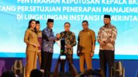 Pemerintah Kabupaten Halmahera Tengah Raih Penghargaan Bergengsi Penerapan Manajemen Talenta ASN dari BKN di Ternate