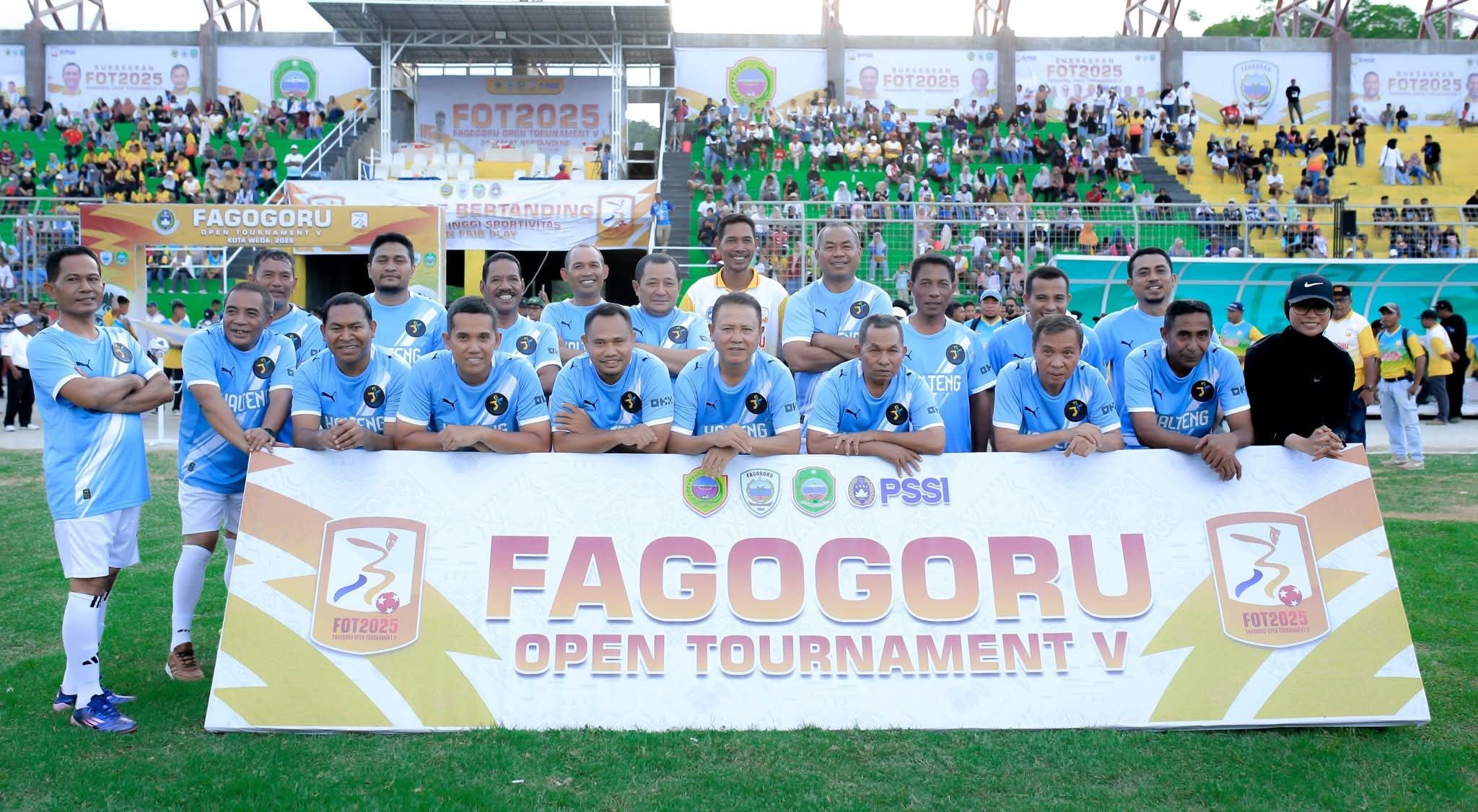 Semangat Persatuan dan Sportivitas Warnai Pembukaan Turnamen Fagogoru ke-5 di Halmahera Tengah